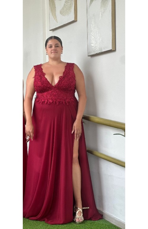 9893 Vestido Aguamarina