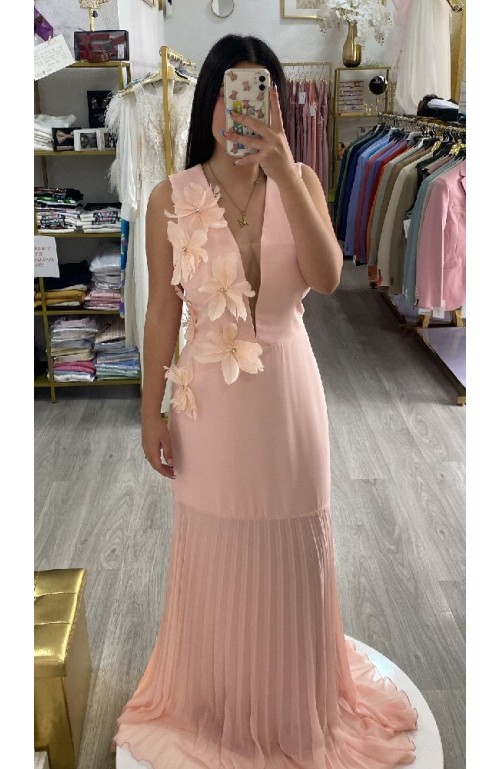 9943 VESTIDO MARANTA