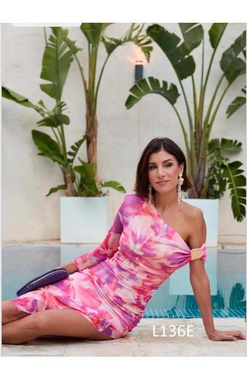 10010 ESTAMPADO VEST. MIDI TUL ESTAMP