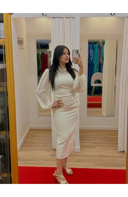 9295 VESTIDO ELEANOR CRUDO