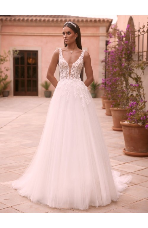 11100 BLANCO VESTIDO NOVIA ASPASIA