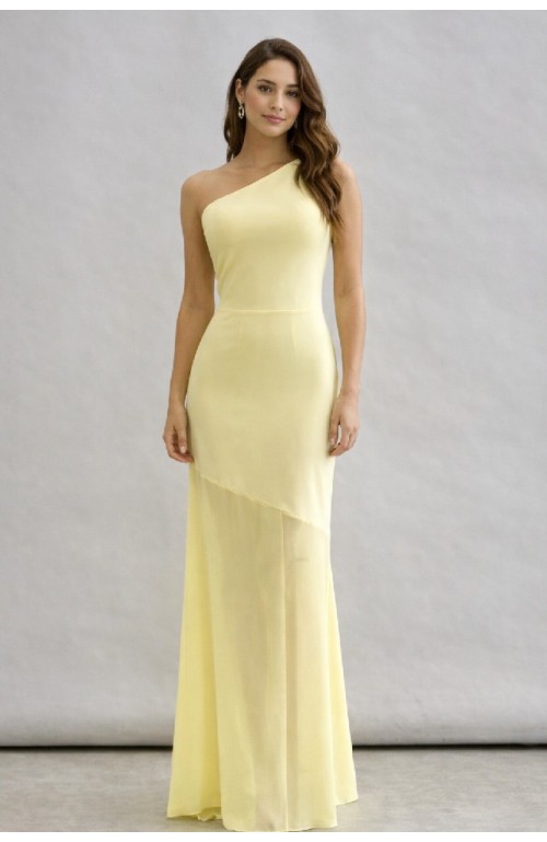 11113 AMARILLO PASTEL VESTIDO ESENCIA