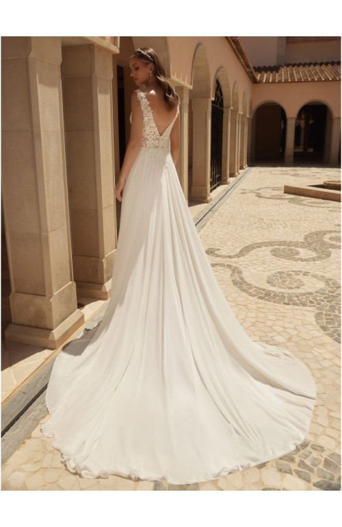11132 Vestido novia Fluorite