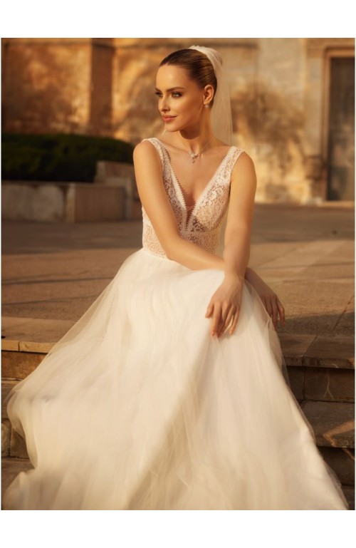11136 Vestido novia Lalisa
