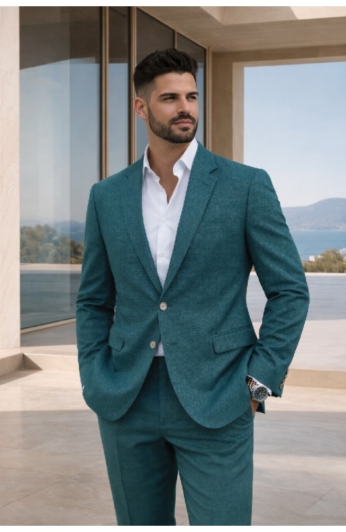 11294 VERDE OSCURO Traje Fabian V