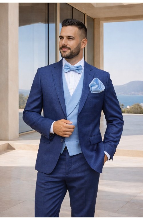 11332 AZUL MARINO Traje Paco
