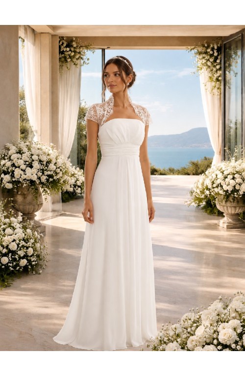 11466 BOLERO NOVIA GUIPURE