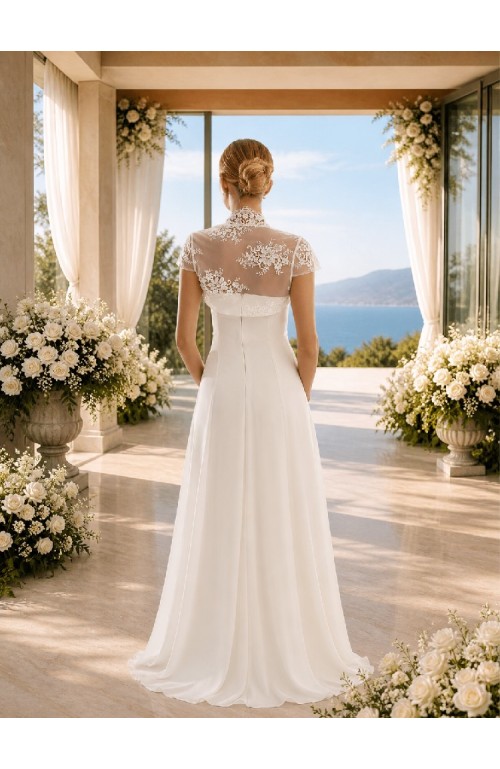 11467 BOLERO NOVIA GUIPURE
