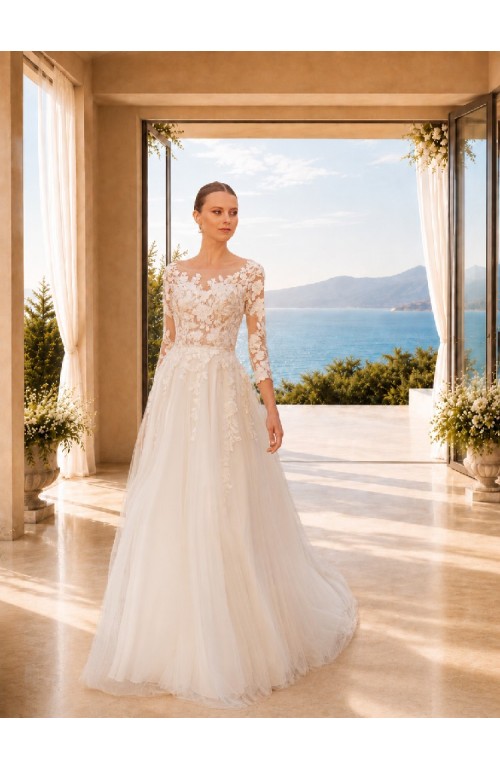 11737 VESTIDO DE NOVIA ALMA DE ENCAJE