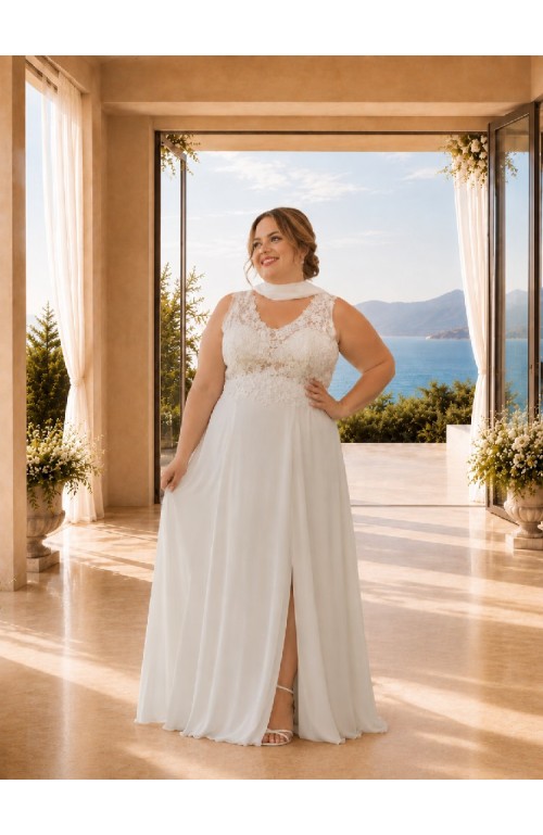 11817 Vestido novia Olaya