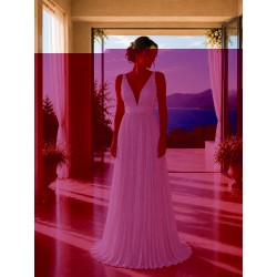 Vestido novia Crisal