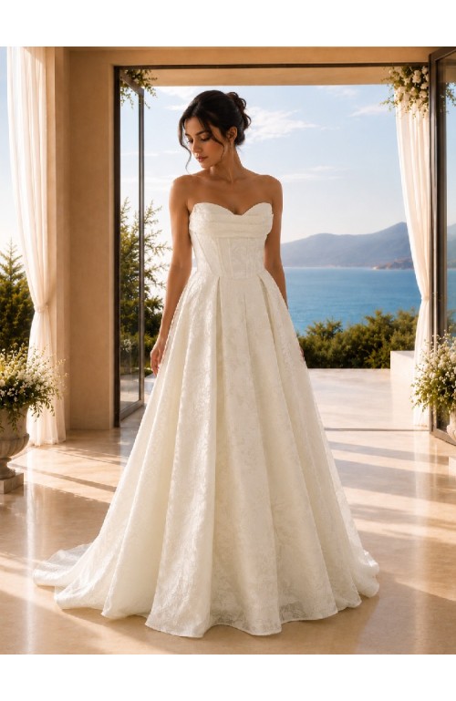 11896 VESTIDO DE NOVIA GARDENIA