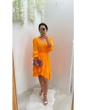 2799 NARANJA Vestido Namibia