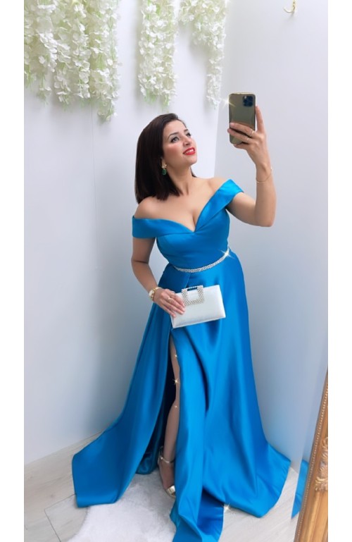 3922 AZUL CANARD Vestido Iraya