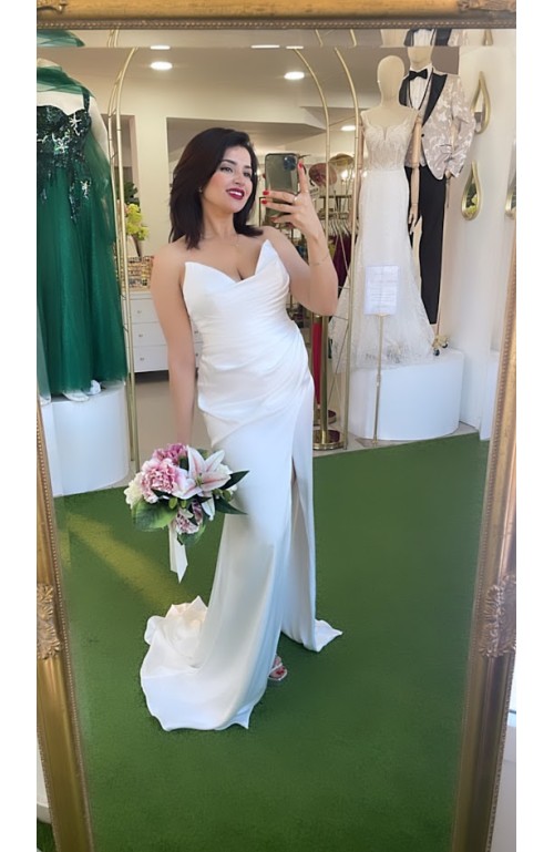 7437 Vestido novia Karom