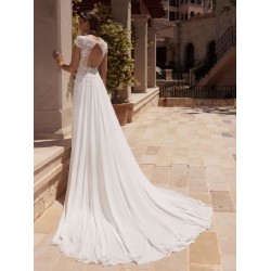 7641 Vestido novia Agatea