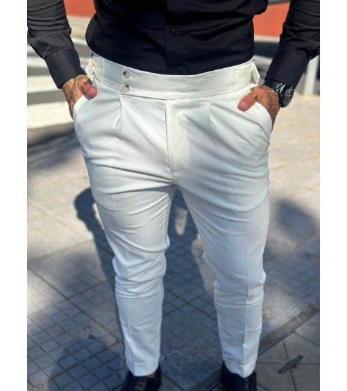 7745 Pantalon Megan blanco