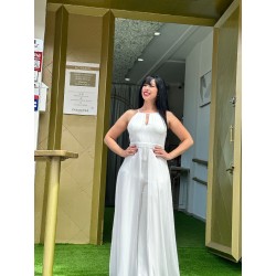7936 Vestido mono novia Larisan
