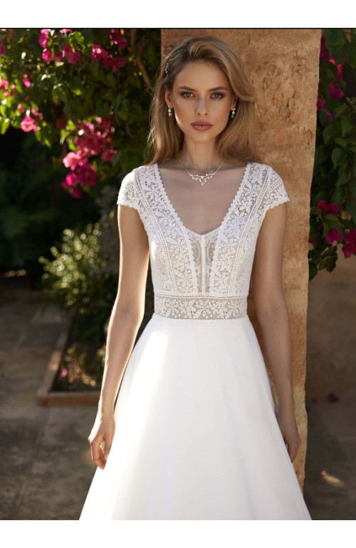 8154 Vestido novia Lena