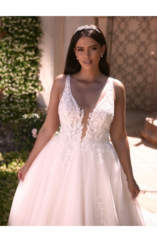 8405 BLANCO VESTIDO NOVIA LORINDE