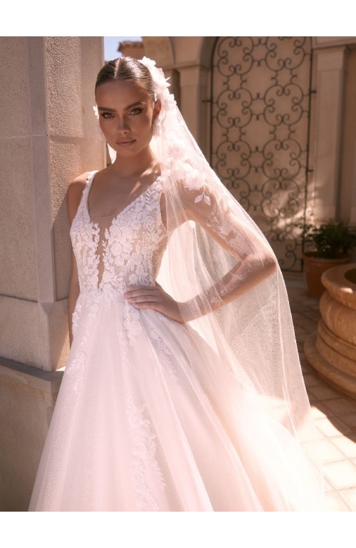 8412 BLANCO VESTIDO NOVIA LORINDE