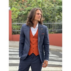 8558 Traje + chaleco Emre