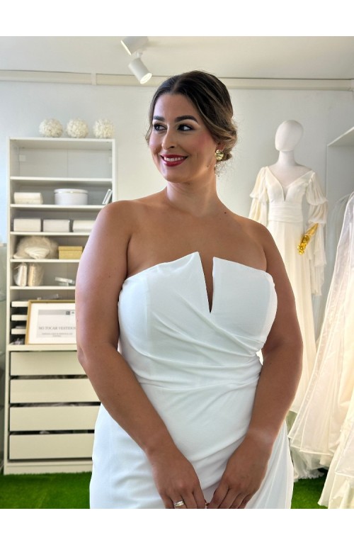 8562 BLANCO Vestido Novia Ciarela