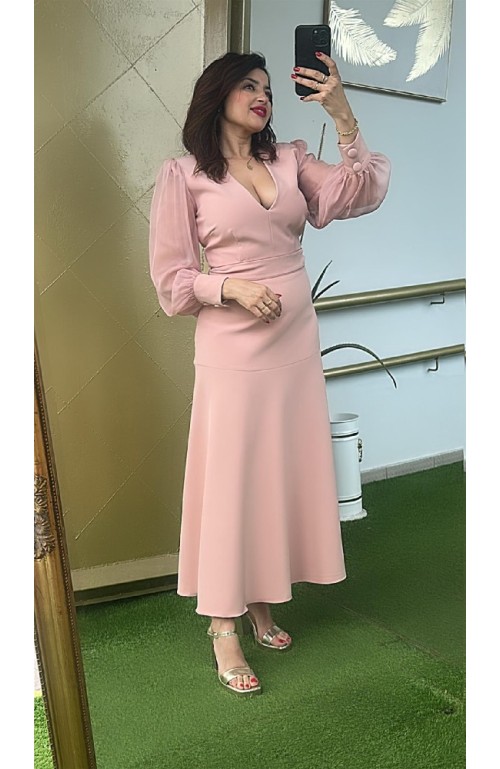 9706 VESTIDO CHÍA NUDA